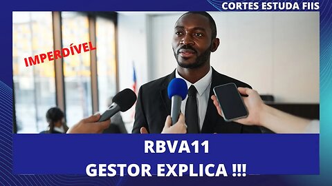 #rbva11 GESTOR EXPLICA....