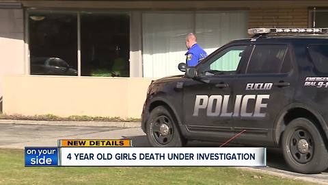 4-year-old girl pronounced dead after being found with burn marks