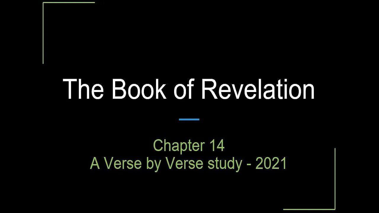 YT Revelation Chapter 14