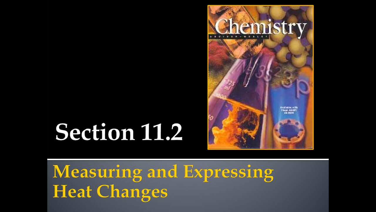 General Chemistry Section 11.2