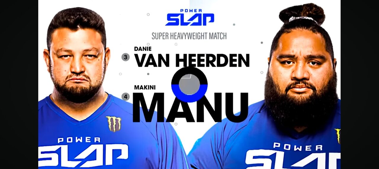 Super Heavyweights Land Massive Slaps | Power Slap 6: Danie Van Heerden vs Makini Manu | FULL MATCH