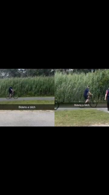 Man Heckles Joe Biden During Bike Ride in Delaware: 'Hey, Where Your F***ing Training Wheels At?'
