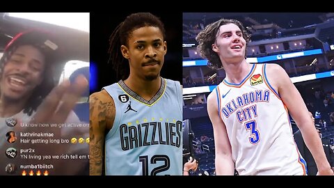 Wakandians Try to Deflect From Ja Morant's Crimes by Pointing at Josh Giddey + Normalizing Predators