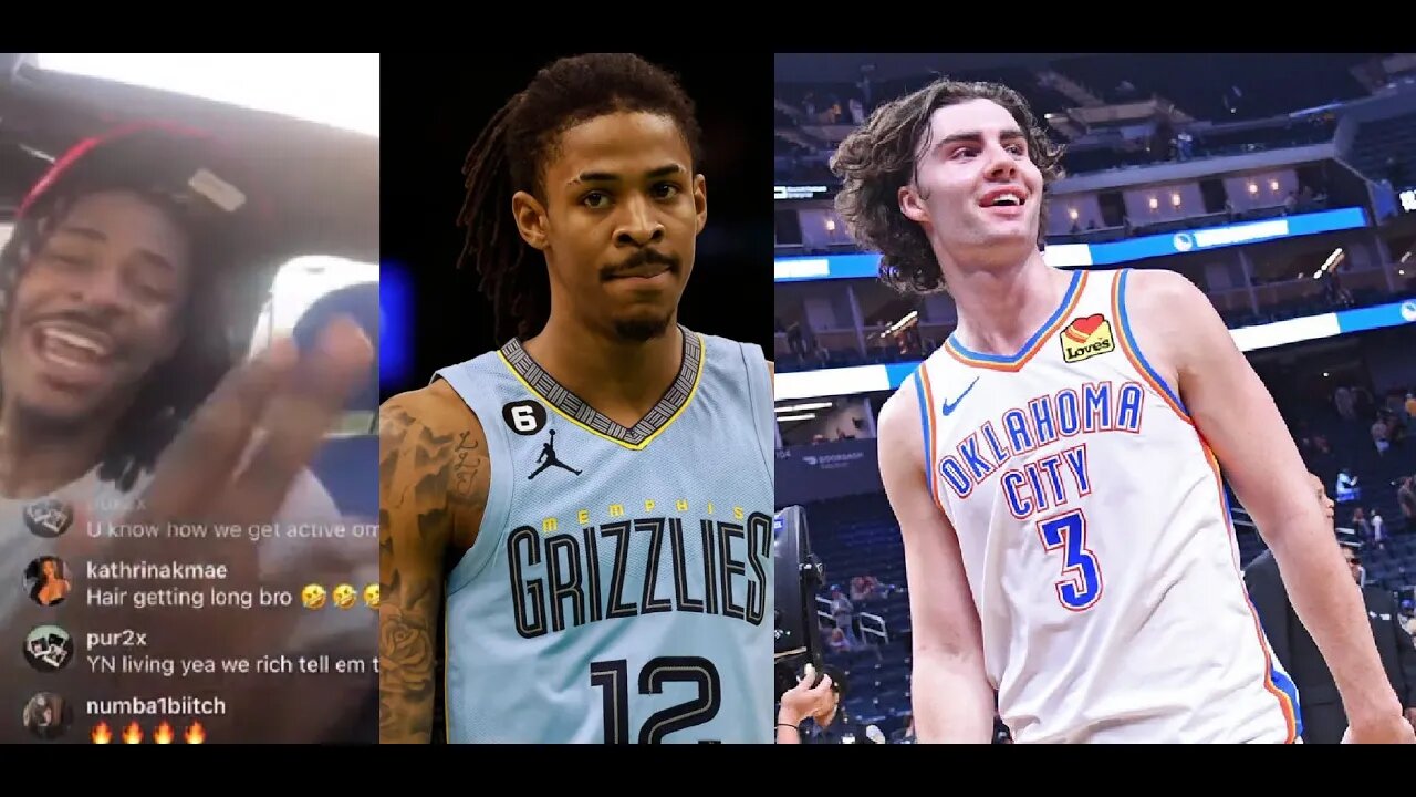 Wakandians Try to Deflect From Ja Morant's Crimes by Pointing at Josh Giddey + Normalizing Predators