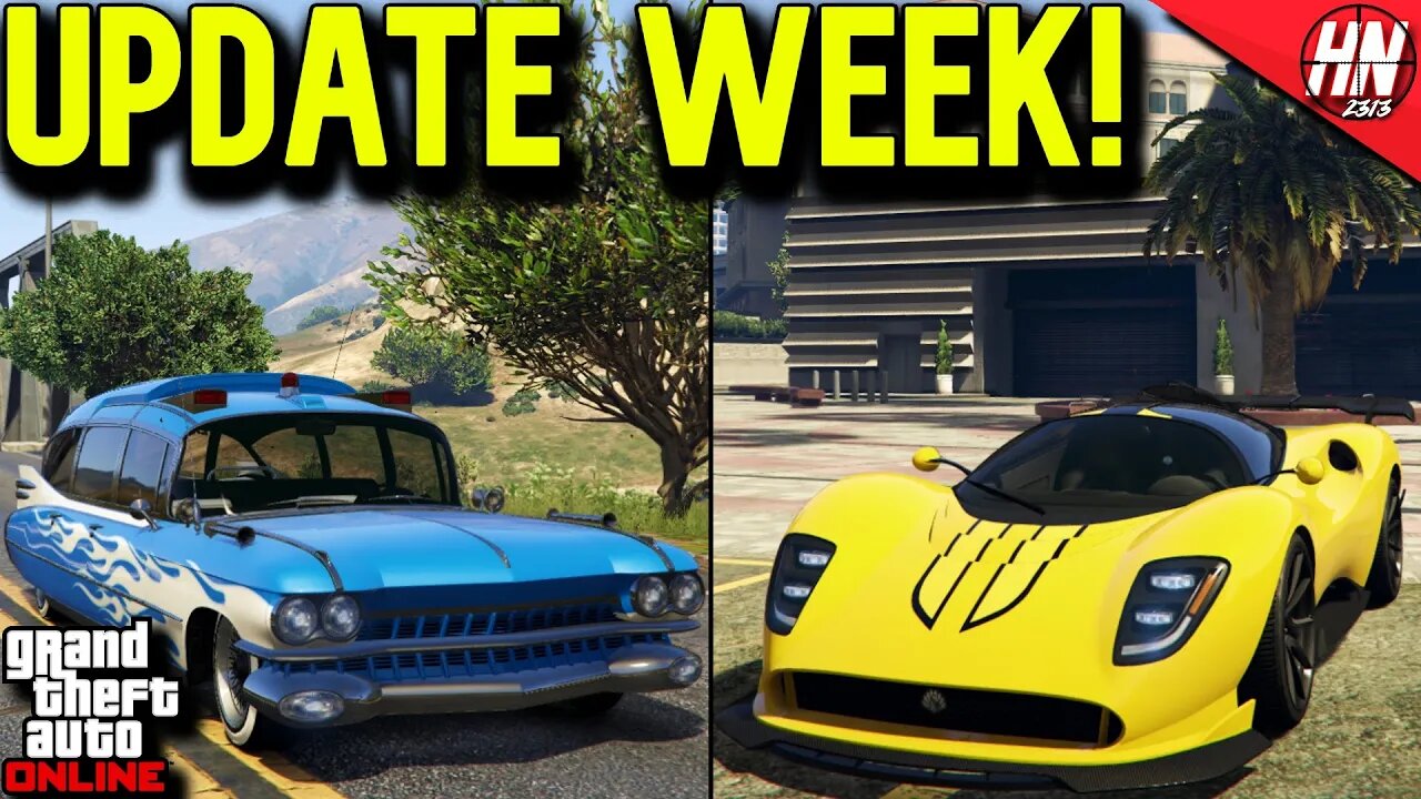 GTA Online Update Week - 2X$ BUNKER, NEW CAR & MORE!