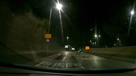 Night Driving near Plymouth To Dartmoor 24th March 2023