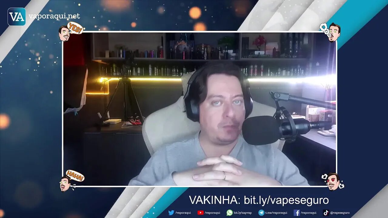 VAPORAQUI.net AO VIVO - 12.07.2023