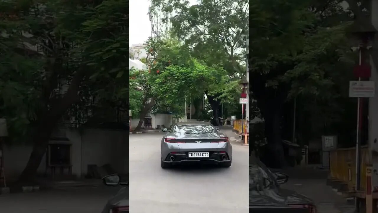 India's Only Magnetic silver #db11#astonmartindb11#shorts #cars #supercatok #cleancar #cartok