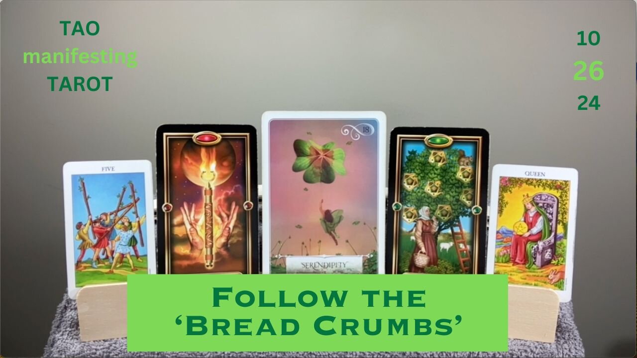 FOLLOW THE 'BREAD CRUMBS'