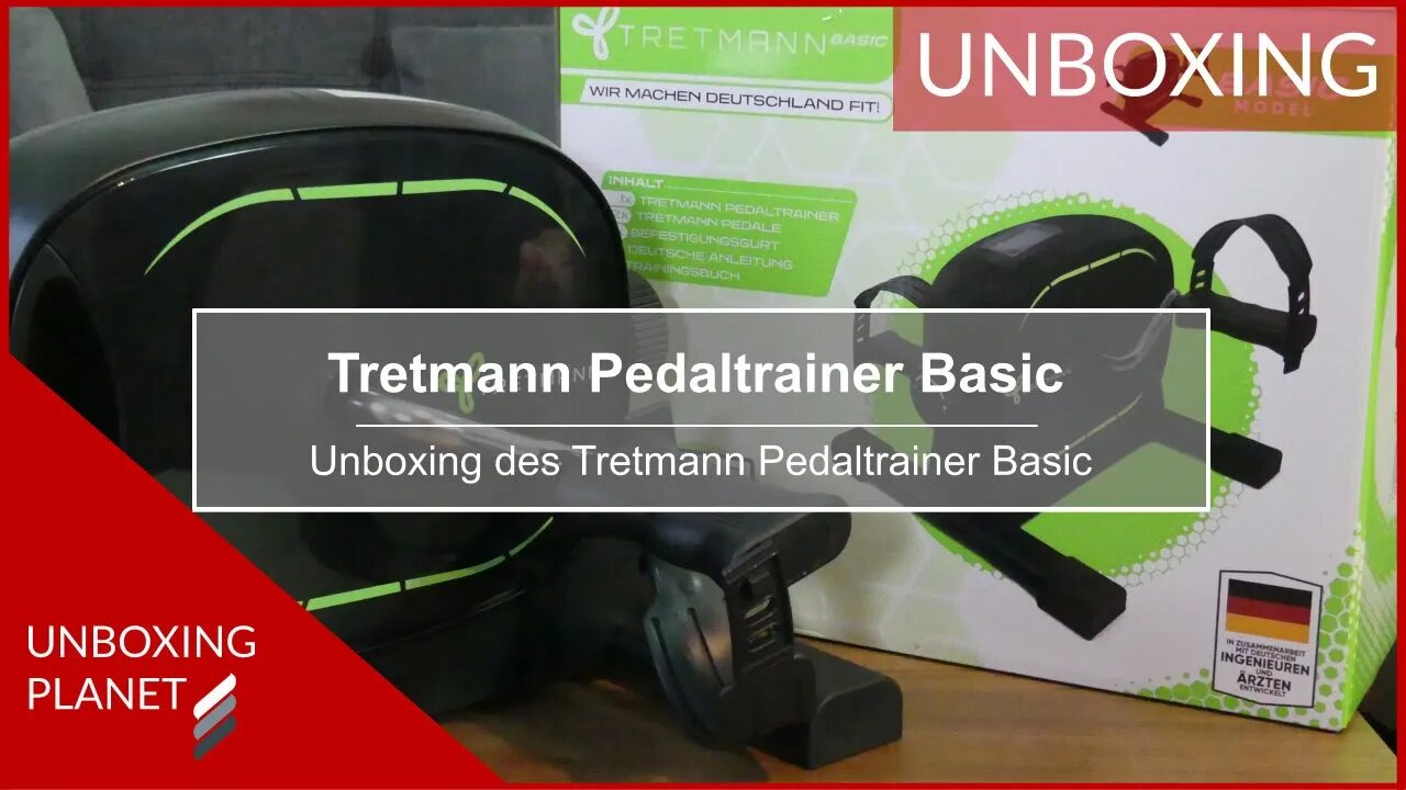 Unboxing & Erklärung Tretmann Pedaltrainer Basic - Unboxing Planet