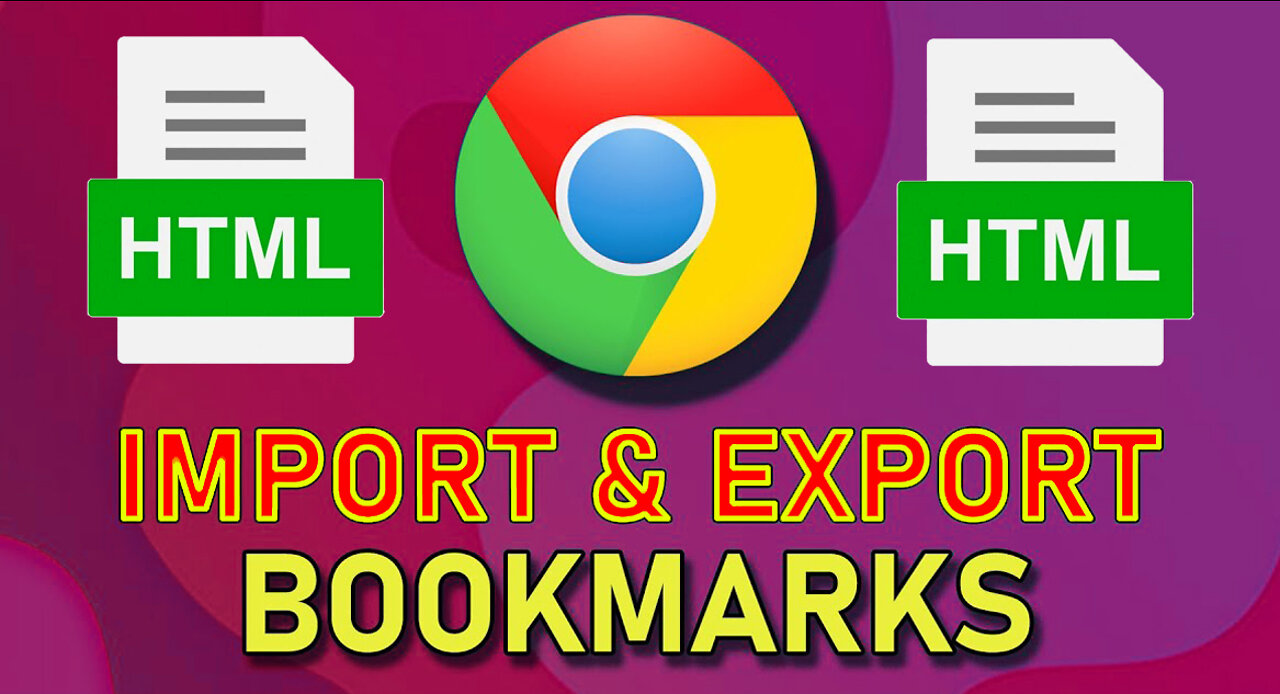 How to Export and Import Bookmarks in Chrome | Export & Import Bookmarks in Google Chrome