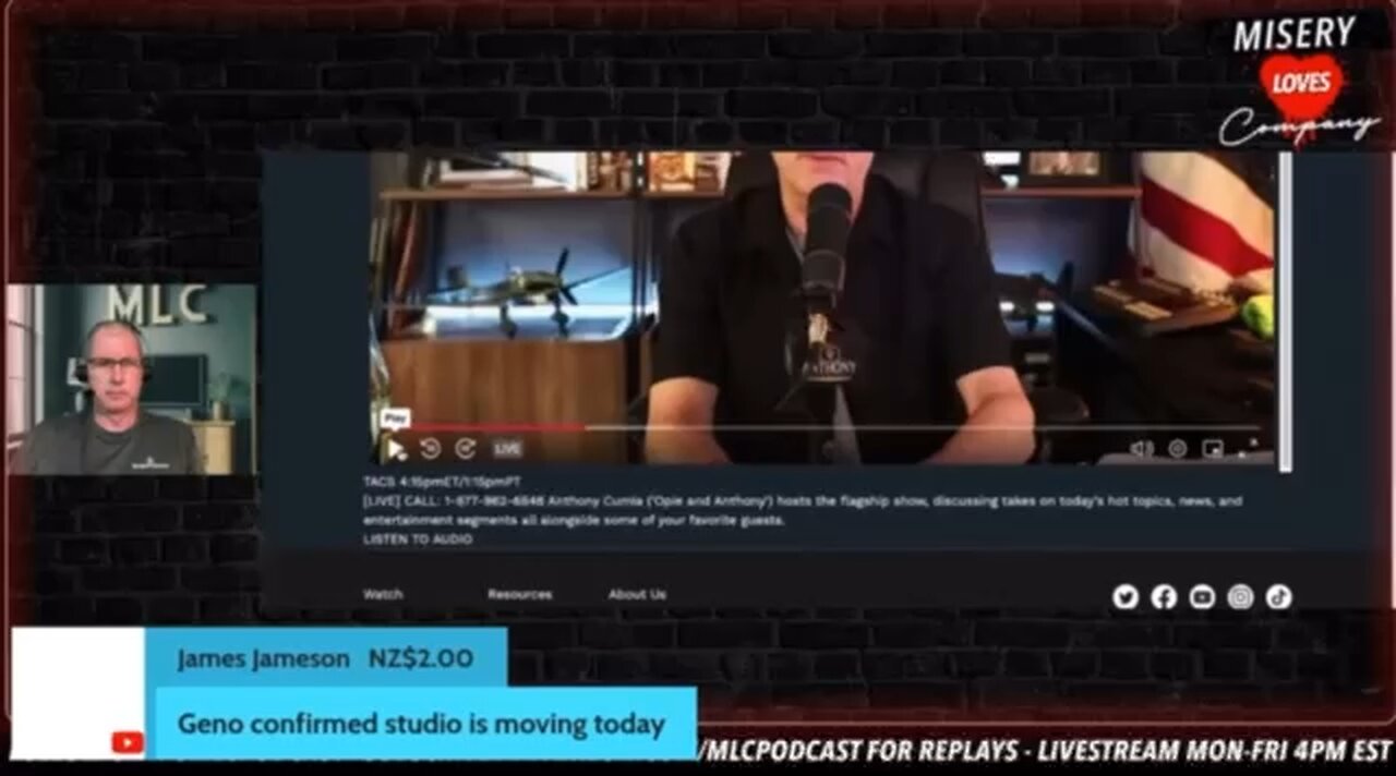 MLC: KB watches Anthony Cumia talk Compound merging w/Censored, firing of the booth boys - 6/27/24