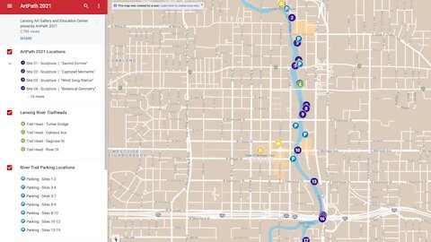 Grabill says utilizing outdoor areas like the river trail is the best way to pull people into public art.