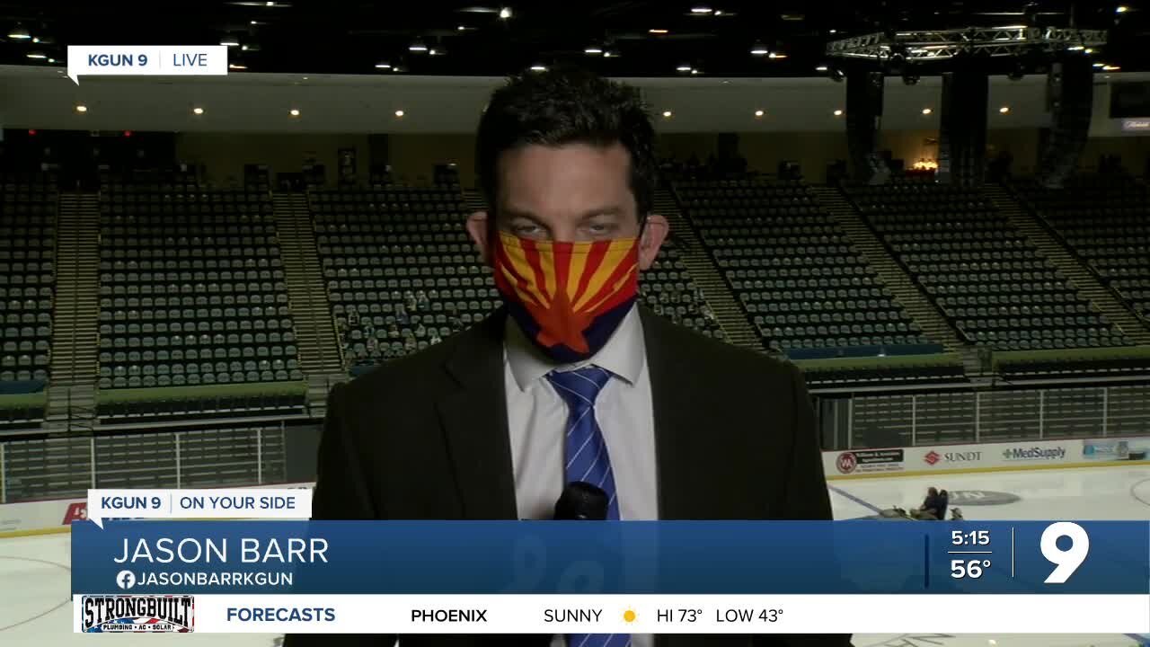 Roadrunners welcome back fans to the Tucson Arena