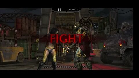 Mortal Kombat : A Fighting Game Team vs boss Sun Gold KOTAL KAHN