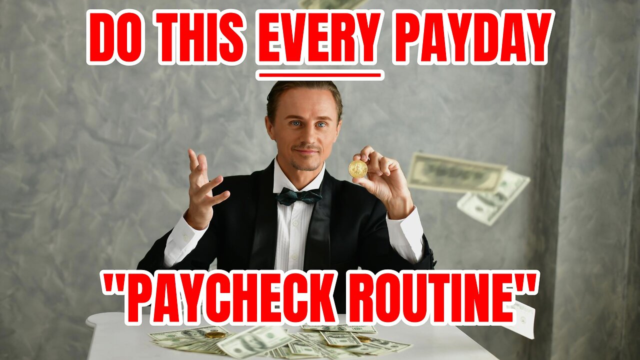 Do This EVERY Time You Get Paid (Paycheck Routine)