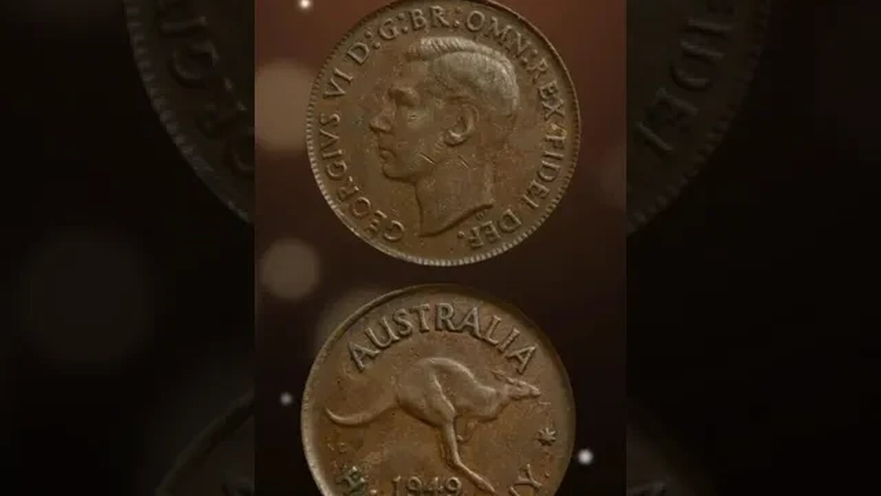 Australia ½ Penny 1949. #shorts #viral #coinnotesz