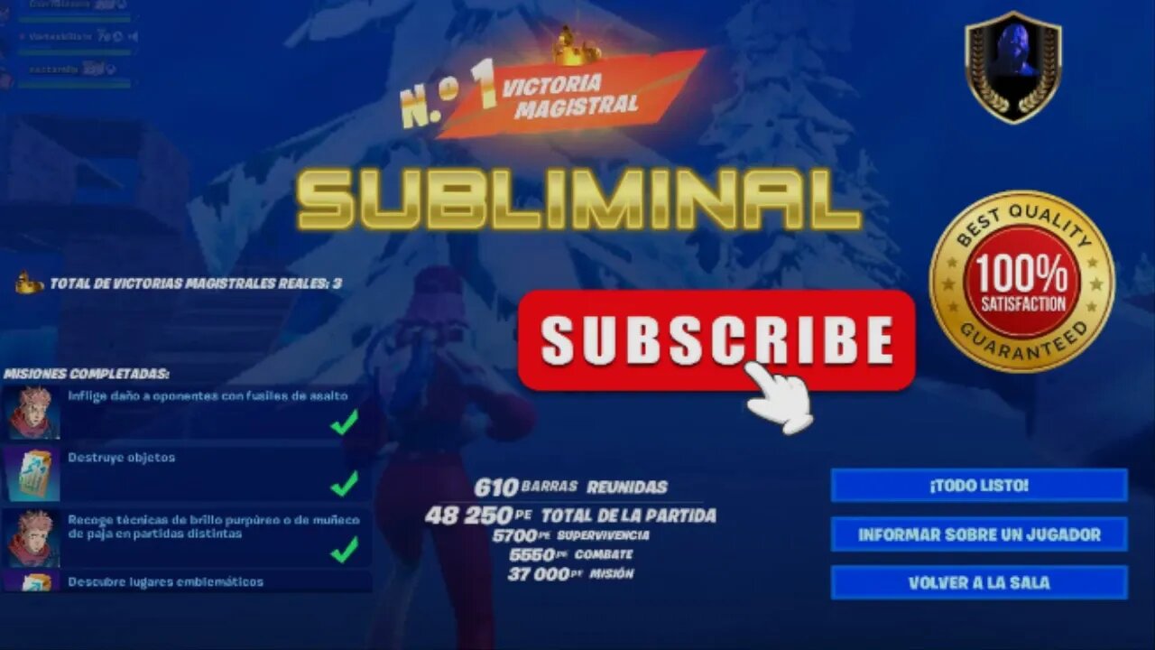 Fornite Subliminal 2023