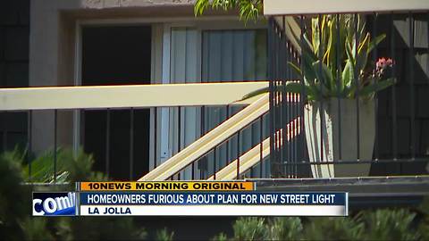 Homeowners furious about streetlight plan