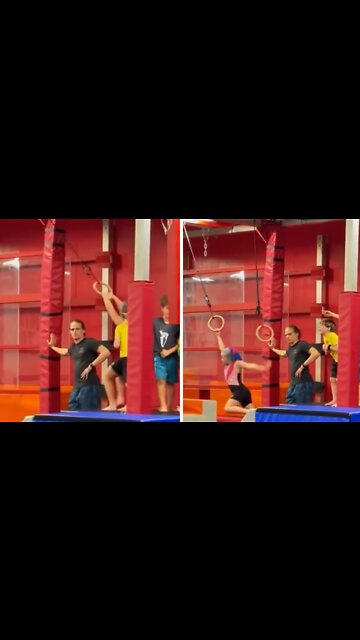 Ninja teacher has hilarious reaction to kid pretending to be a dinosaur