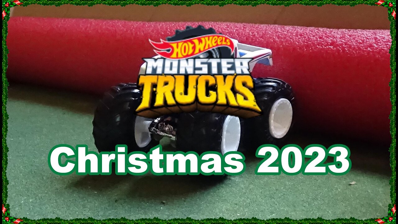 Hot Wheels Monster Trucks Christmas 2023