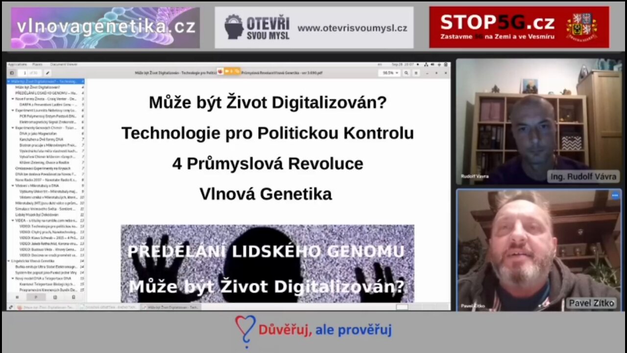 Důvěřuj, ale prověřuj - 21. díl - Může být život digitalizován?