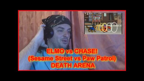 ELMO vs CHASE! (Sesame Street vs Paw Patrol) - DEATH ARENA