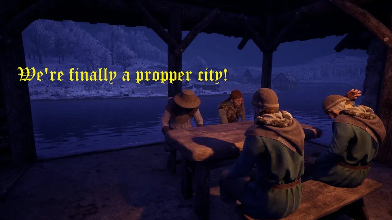 Finally a proper city! - Medieval Dynasty - Winter 11