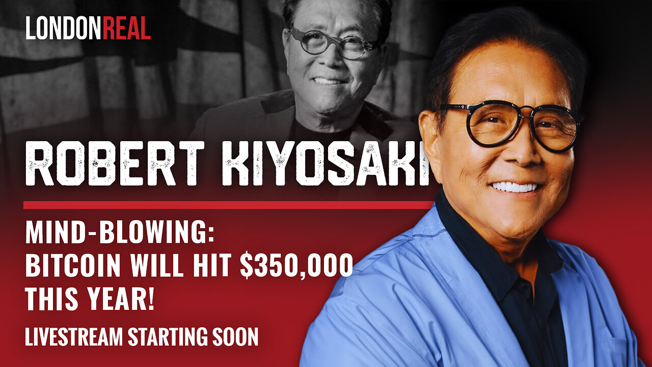 Mind-Blowing: Robert Kiyosaki Says Bitcoin Will Hit $350,000 This Year!