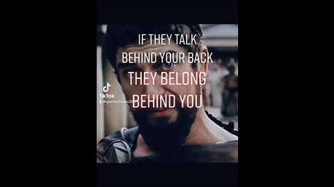 How to deal with people who talk behind your back