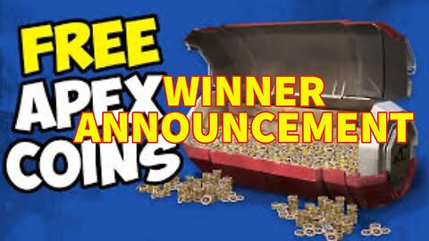 APEX COIN GIVEAWAY WINNER ANNOUNCEMENT