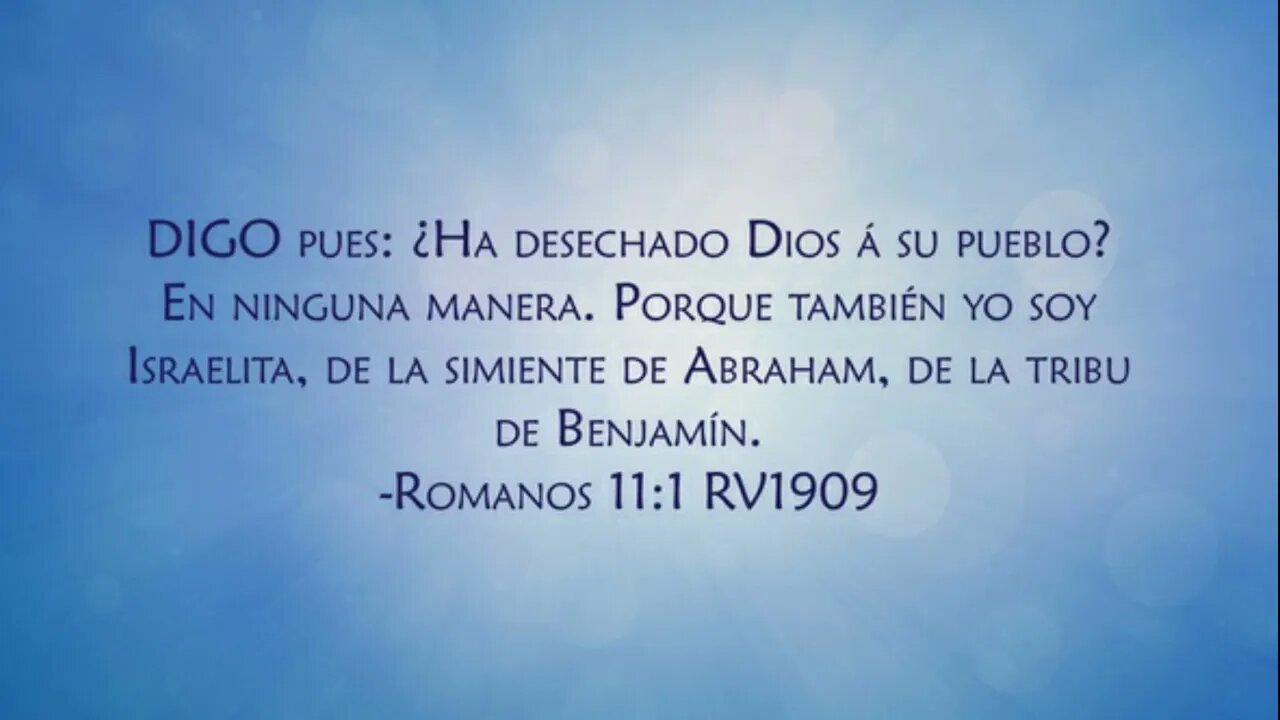 El remanente de Israel y las promesas de Dios. Romanos 11:1-10 #devocionaldiario #devocional