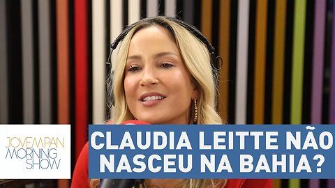 Você acredita que Claudia Leitte não nasceu na Bahia? Se liga nessa história louca!