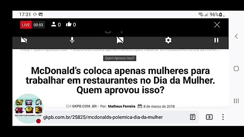 McDonald’s coloca apenas mulheres para trabalhar em restaurantes no Dia da Mulher