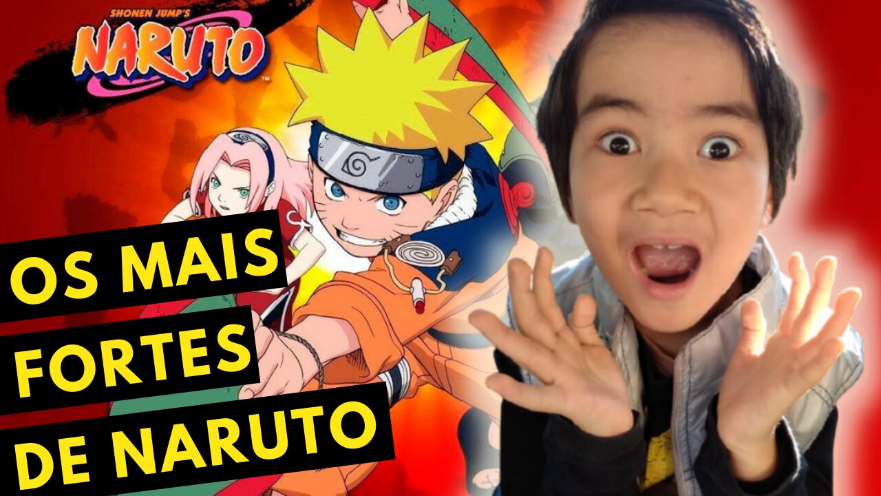 OS 8 PERSONAGENS MAIS PODEROSOS DE NARUTO [Qual é o mais Poderoso?]