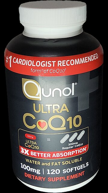Qunol CoQ10 100mg Softgels, Ultra CoQ10 100mg #coq10