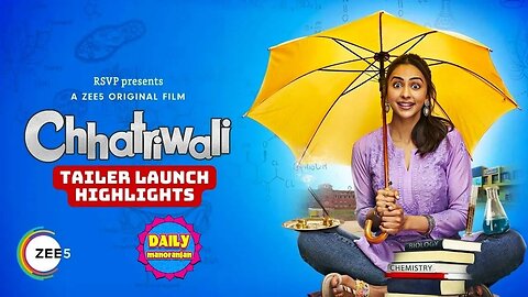 Chhatriwali | Trailer Launch | Highlights | A ZEE5 Original Film | Rakul Preet Singh, Sumeet Vyas