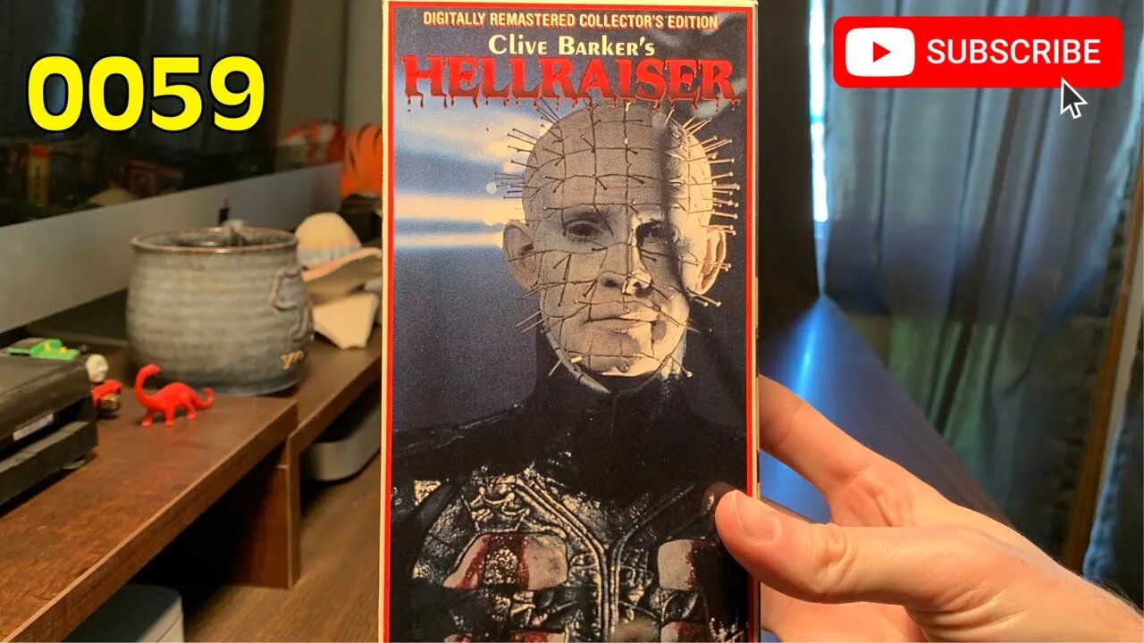 [0059] HELLRAISER (1987) VHS [INSPECT] [#hellraiser #hellraiserVHS]