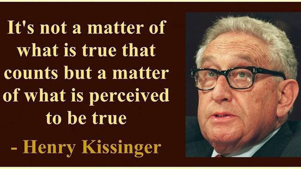 War with Russia as "predicted" by Illuminati master Kissinger