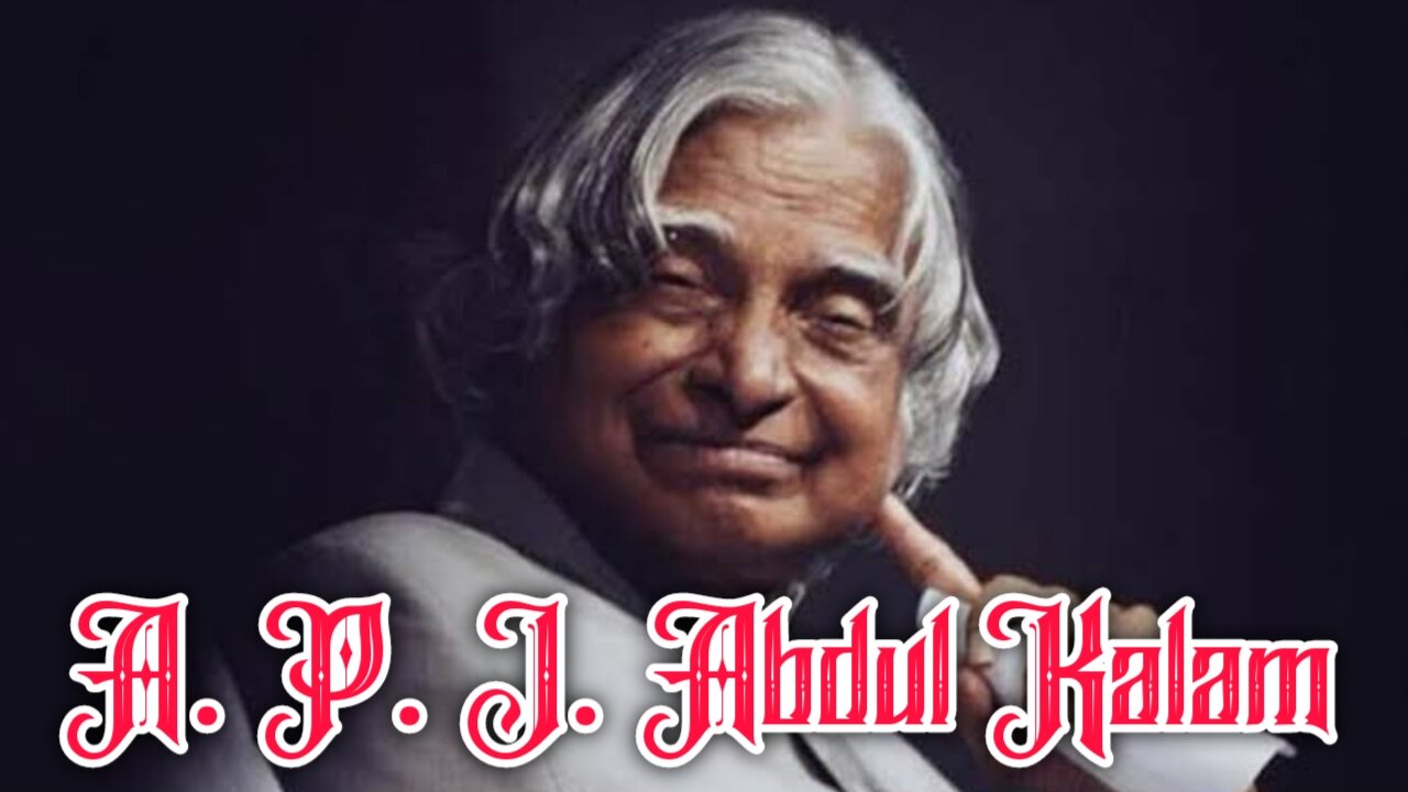 A. P. J. Abdul Kalam