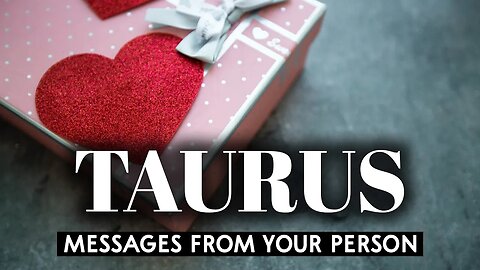 TAURUS♉ Give Them A Chance Taurus! They Will See What You See ! Messages Tarot💌