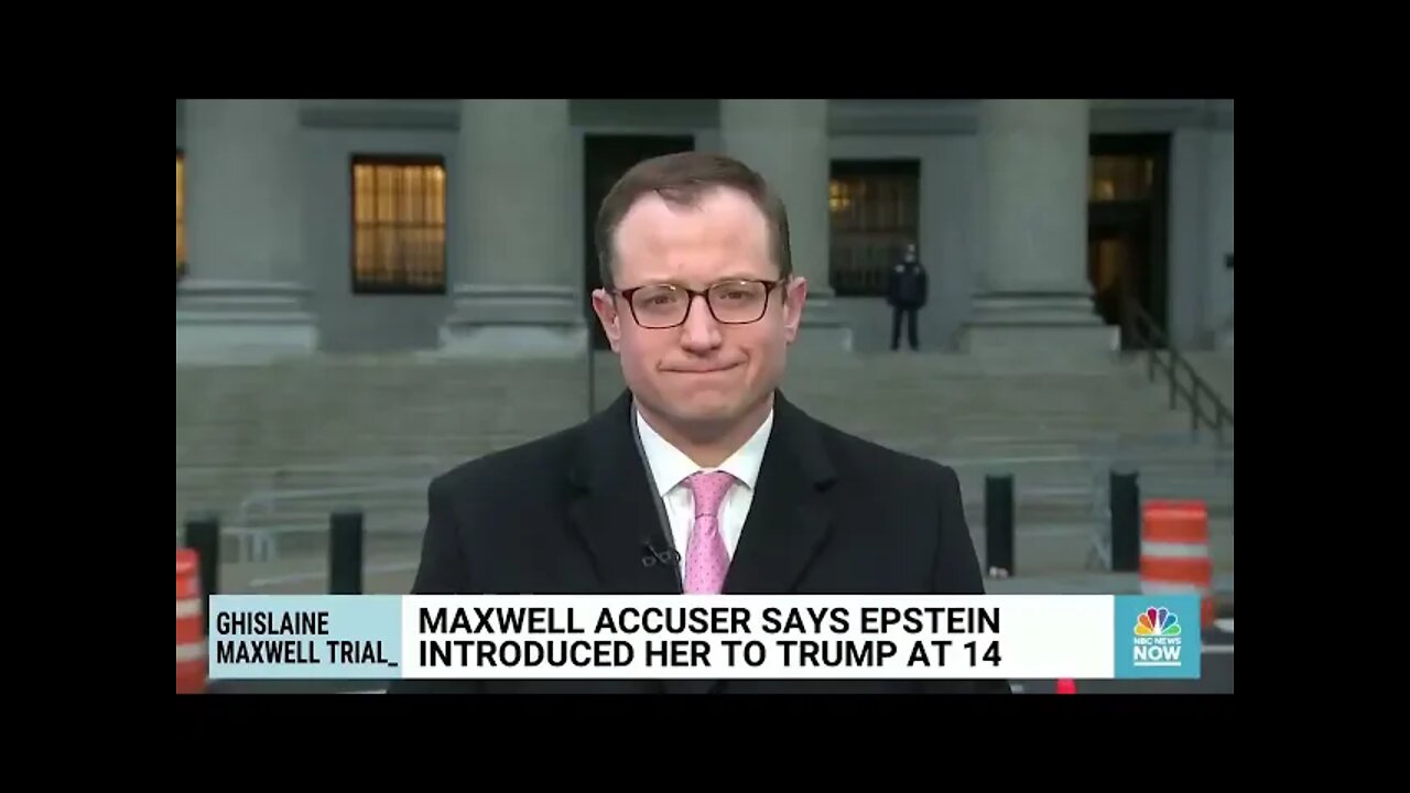 MAXWELL WITNESS NAME DROPS TRUMP