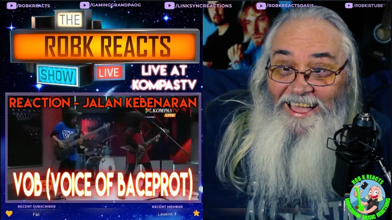 VoB (Voice of Baceprot) Reaction - Jalan Kebenaran - Live At KompasTV Studio - Requested