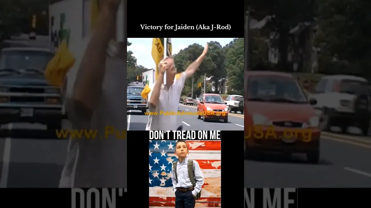 Gadsden Flag Victory Run for Jaiden! (AKA J-Rod) #donttreadonme #shorts #patriots #dc #whitehouse