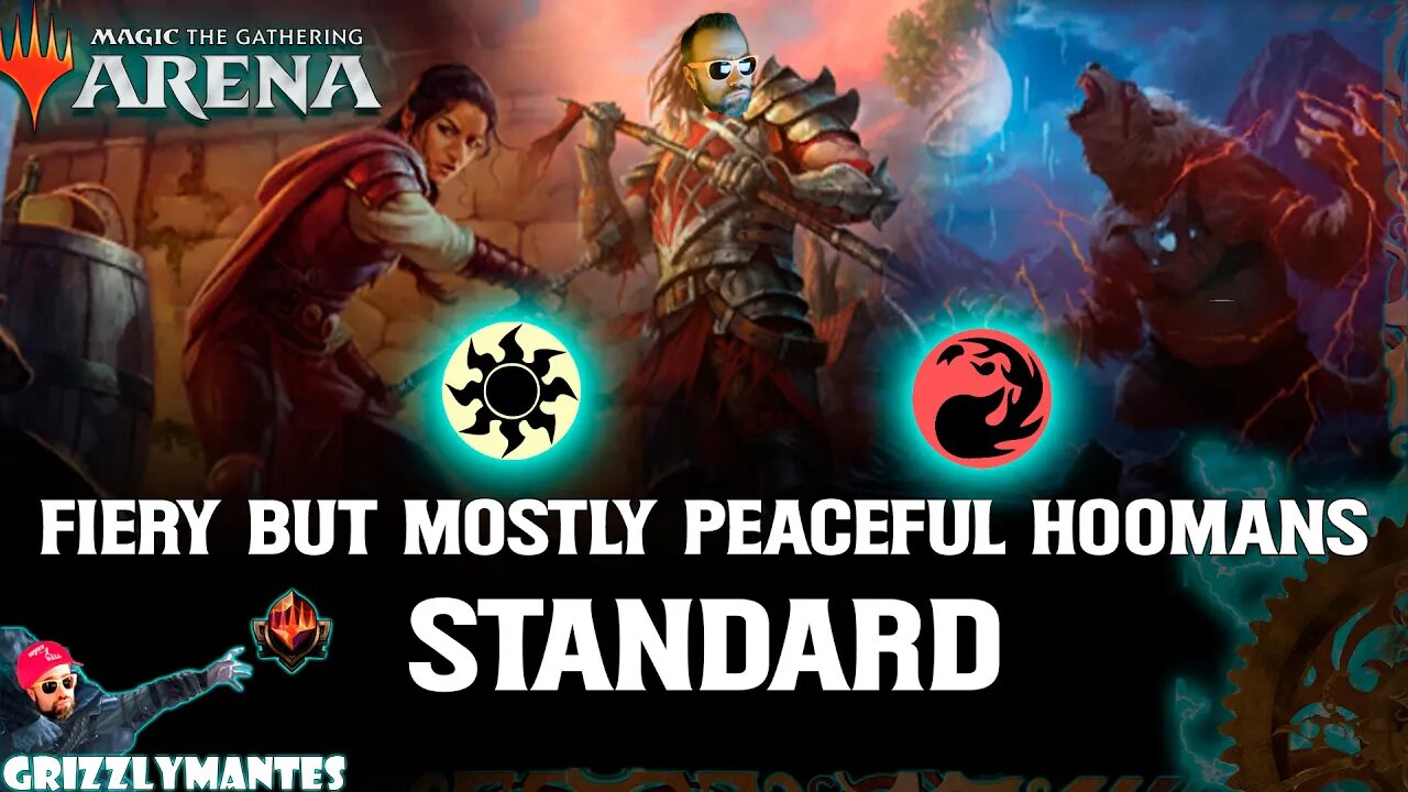 🔴⚪FIERY🔥BUT🔥PEACEFUL🔥HOOMANS⚪🔴|| Wilds of Eldraine || [MTG Arena] Bo1 Red White Aggro Standard Deck