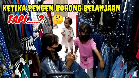 BELANJA DI AWW SRENGAT BERSAMA ANAK ISTRI ~ ISINYA LENGKAP ~ BAJU CELANA KAOS MAINAN ALAT TULIS DLL