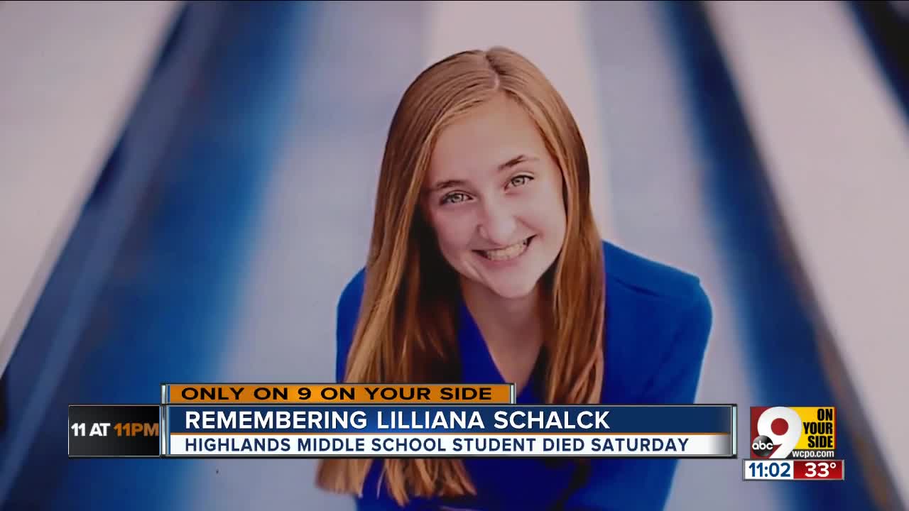 Thirteen-year-old cheerleader's death stuns Fort Thomas