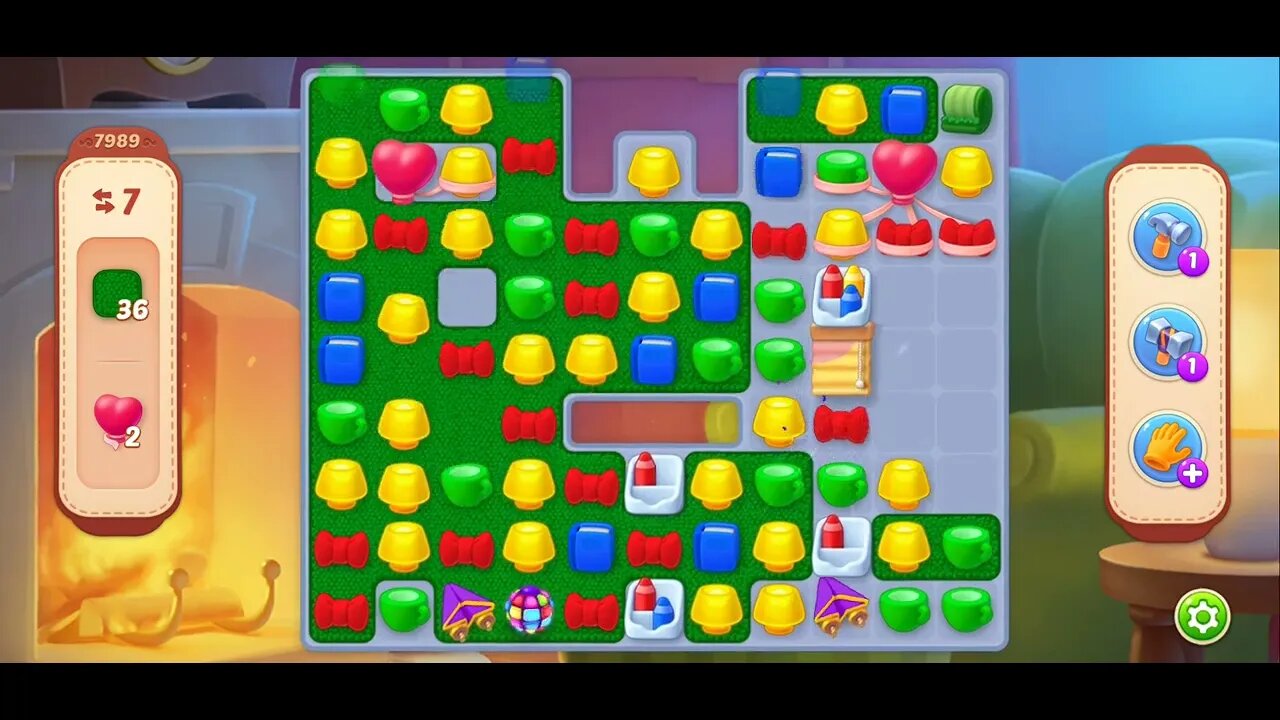 Playrix Homescapes Gameplay Walkthrough Level 7989