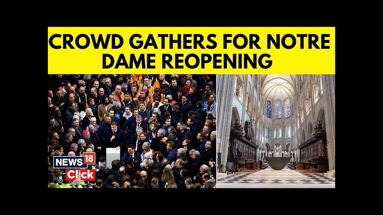 Security Tightened Ahead Of Notre-dame Re-Opening Ceremony On December 7 |Notre Dame Cathedral |N18G