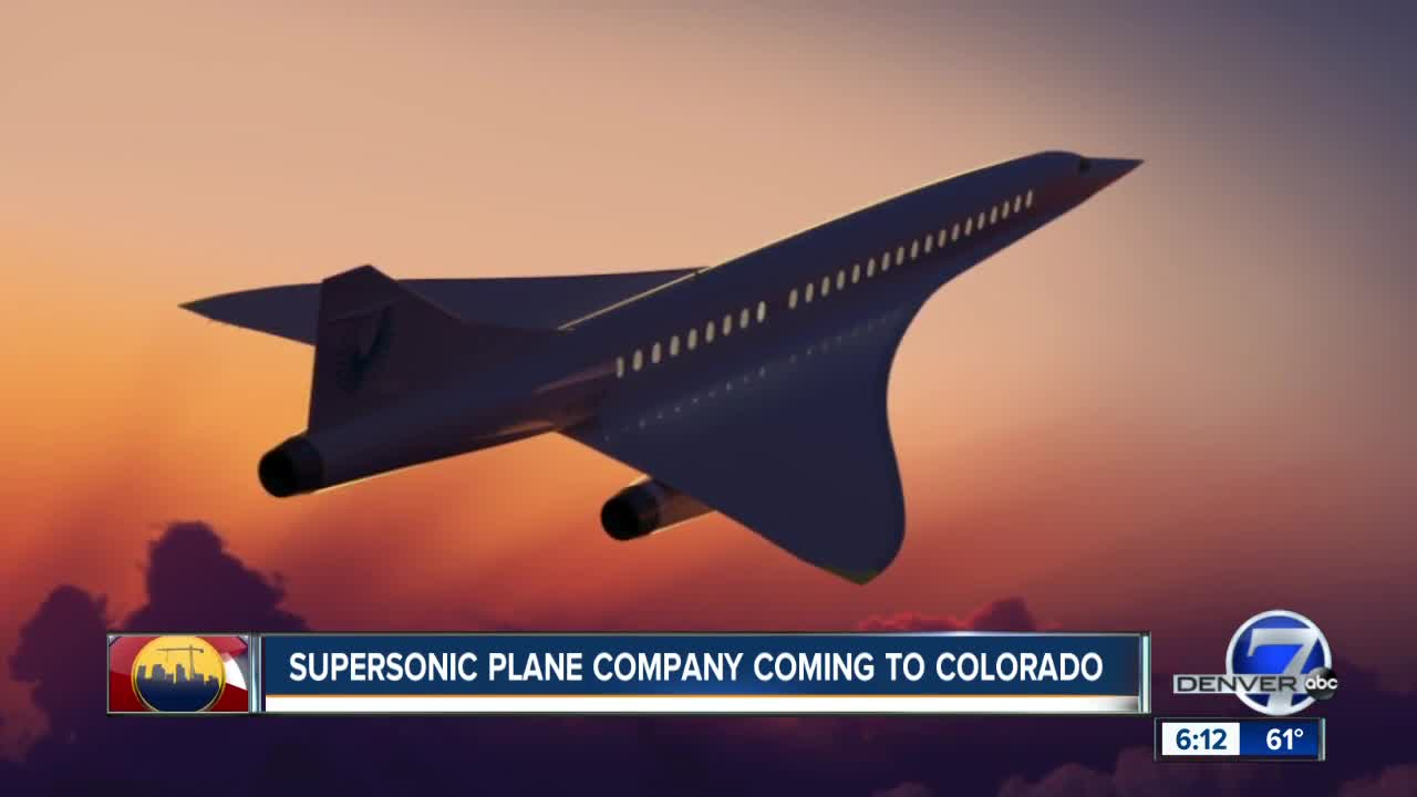 Supersonic plane coming to Colorado